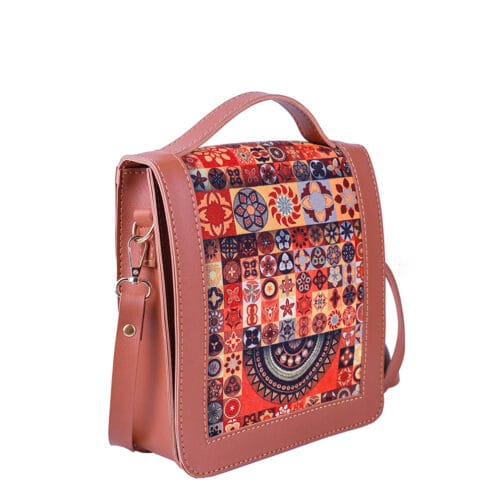 Brown Heritage Crossbody Bag