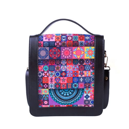 Black Heritage Crossbody Bag