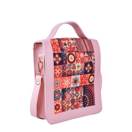 Pink Heritage Crossbody Bag - Image 2