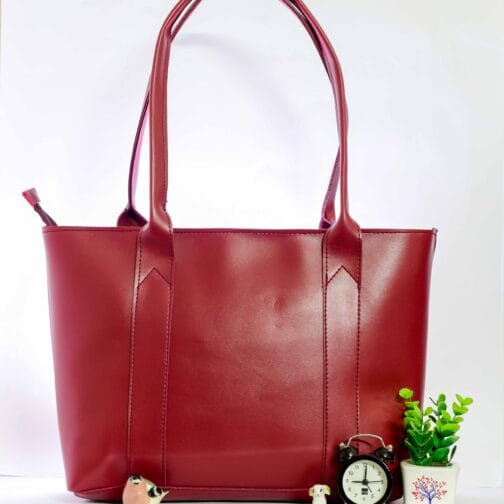 Maroon Tote Bag