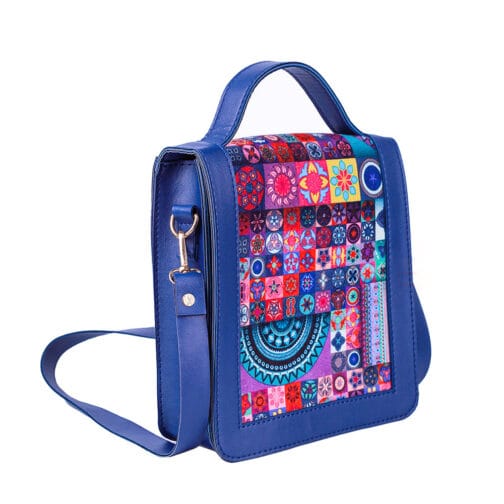 Blue Heritage Crossbody Bag - Image 2