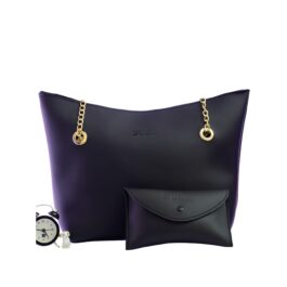 Black Elegant Tote Bag (2Pcs)